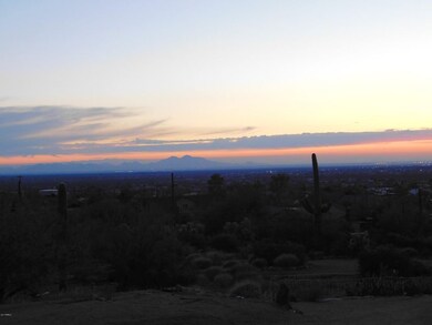 Extraordinary sunsets across the valley.