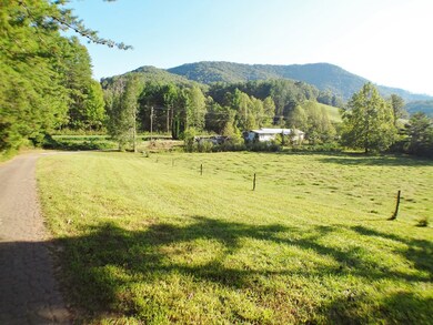 Paved roads into property.
