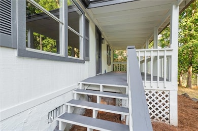 View of deck