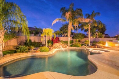 Spectacular Backyard Retreat at Twilight