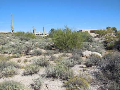 Looking North at Lot from Cul de Sac