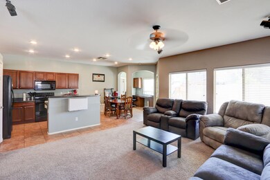 Open Concept Family Room & Kitchen