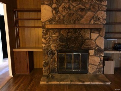 Family room fireplace