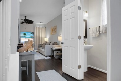 Downstairs half bath