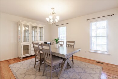 Entertaining is easy in the Formal Dining Room.