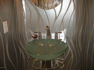 Pedestol Sink in Half Bath