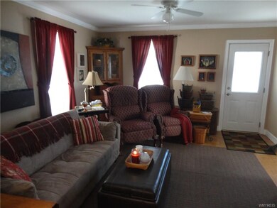 The living room as seen from the dining room