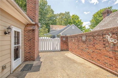 Private courtyard