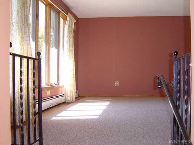 Living Room. View from entry foyer. Living room wi