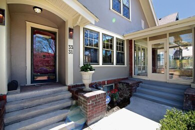 Check out the wonderful enclosed sun porch.