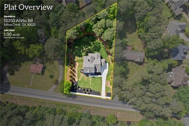 Aerial overview of property's location featuring p