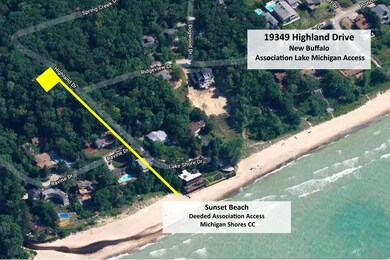 Map to Access Sunset Beach