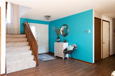 Open entry leads to amazing Great Room with huge c