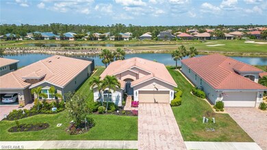 Water and Golf Course Rear Home View