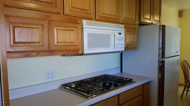 Microwave and  5 Burner Gas Cook Top