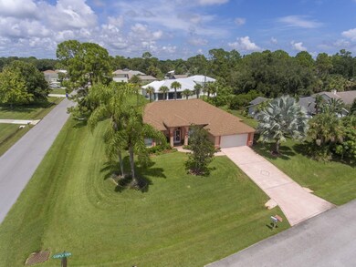 Aerial view of home
