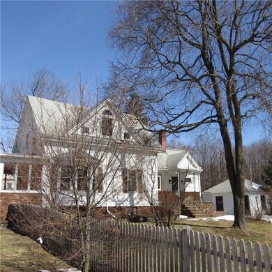 Large fenced yard