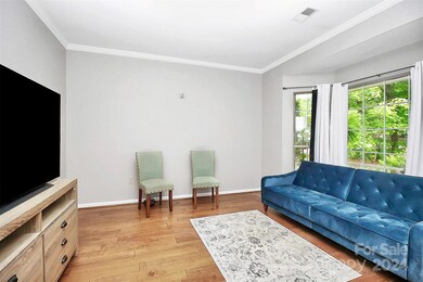 LR/office on first floor with French doors .