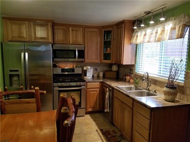Updated Kitchen with stainless steel appliances an