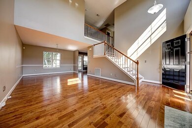 Two-story great room opens to dining room!