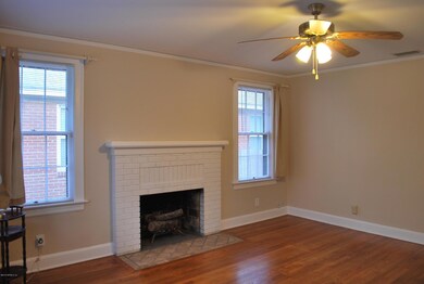Living room view from front door
