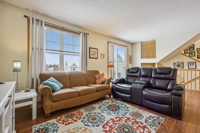 Large window and slider door allow for  tons of Vitamin D this time of year!