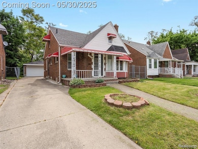 Side view of house