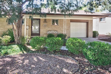 Landscaped front yard