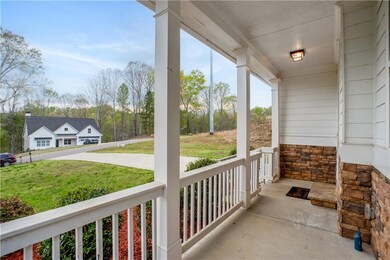 Balcony with covered porch
