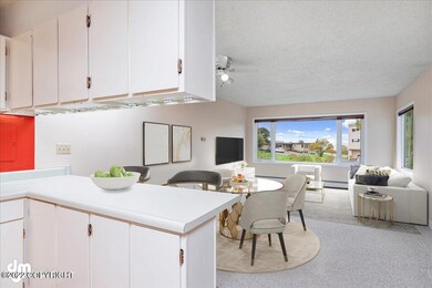 Comfortable Living Space Staged