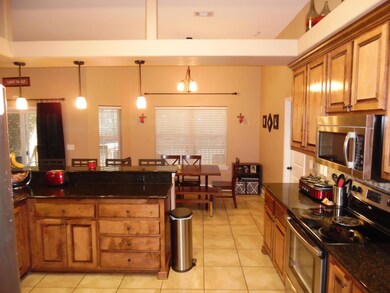 Kitchen looking into Breakfast Nook.