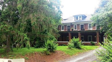 Lush and level lot with huge hemlocks