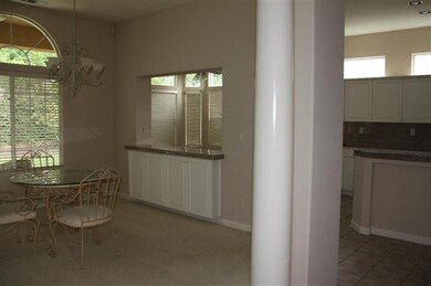 WHITE CABINETS AND COLUMNS JUST 'POP' WITH THE NEW