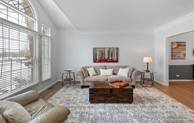 Palladian Window in Living Room