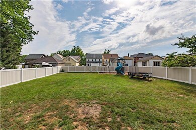 Fenced yard