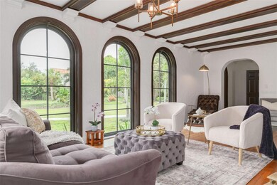 Living/Parlor Room, New Renewal by Anderson windows, original wood detailing, Wood Burning Fireplace