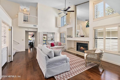 Two story great room