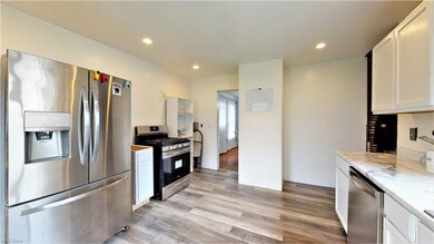 Newer floorign and Cabinets