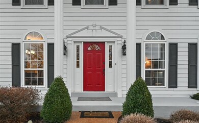 Inviting front porch