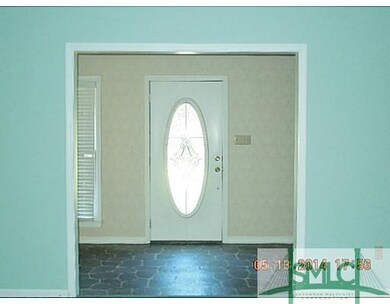 Foyer. Foyer entry has slate floor, 2 large closet