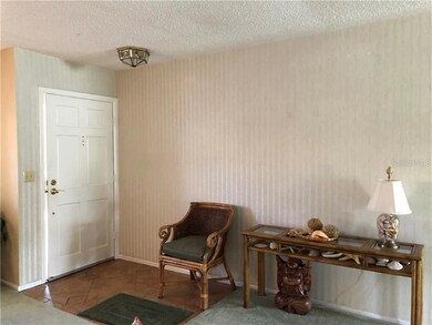 Entry into living room