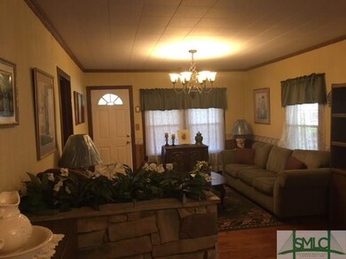 View of living room from dining room