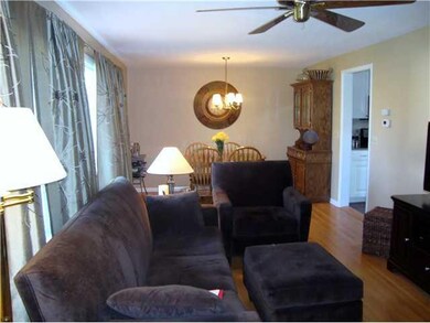 Living Room. View of the Living/Dining room from t