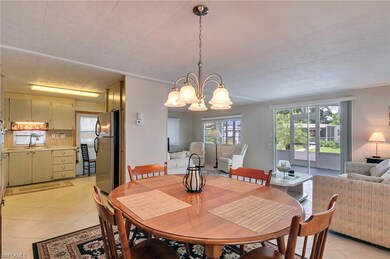 View dining area, kitchen, living room and sitting