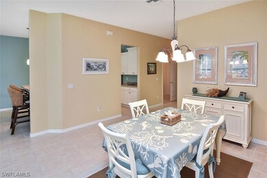 Dining to kitchen to living room. Nice floor plan