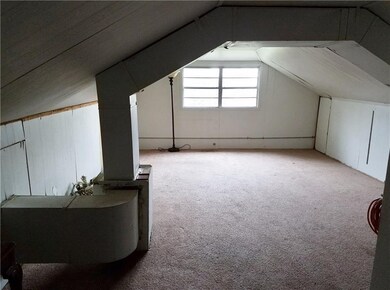 2nd story converted attic space
