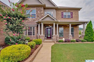 leads to you an inviting Southern-style covered front porch.
