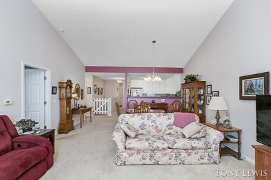 Great room looking towards kitchen