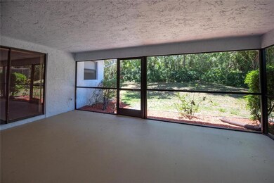 Large covered patio
