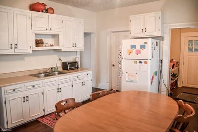 Large eat-in kitchen.